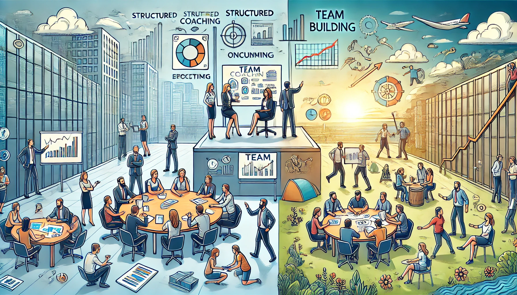 Team Coaching vs Team Building | Key Differences Explained